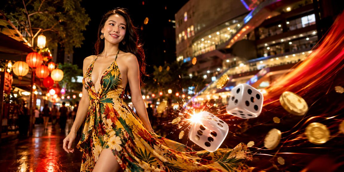 Chợ đêm Hà Nội sôi động – trò chơi tài xỉu dice trên di động cùng không khí đường phố